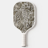 Naadloze Botanische Bottom Lands Camo Pickleball Paddle (Achterkant)