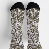 Naadloze Botanische Bottom Lands Camo Sokken (Top)