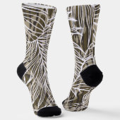 Naadloze Botanische Bottom Lands Camo Sokken (Gebogen)
