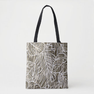 Naadloze Botanische Bottom Lands Camo Tote Bag