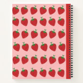 Naadloze braambes wervelkolom notitieboek (Achterkant)