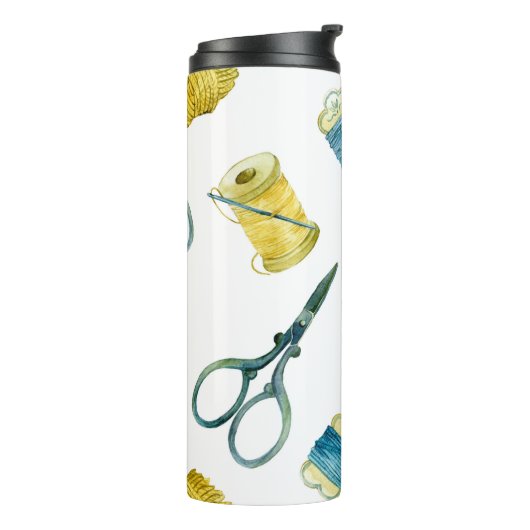 Naadloze breibrei thermosbeker (Gedraaid links)