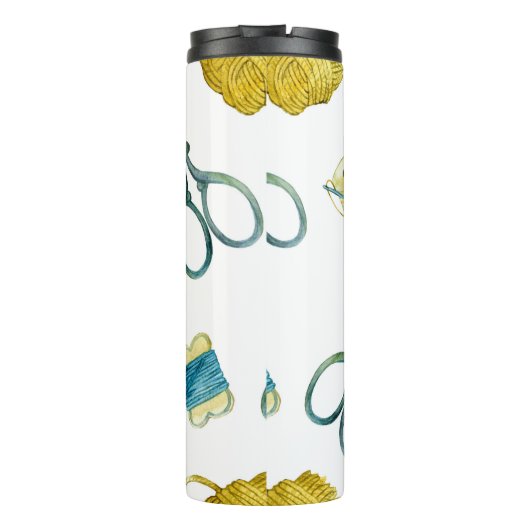 Naadloze breibrei thermosbeker (Achterkant)