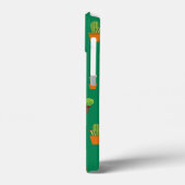 Naadloze cactus Patroon, vormen en patronen Case-Mate iPhone Case (Achterkant / Links)