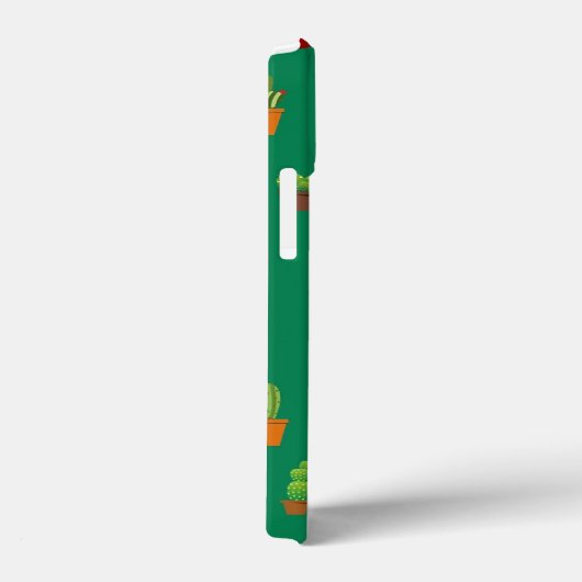 Naadloze cactus Patroon, vormen en patronen Case-Mate iPhone Case (Achterkant / Rechts)