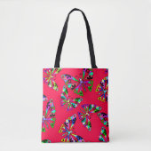 Naadloze cartoon leuk kinder, abstract maar puur tote bag (Voorkant)