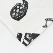 Naadloze Ciak Pattern met bioscoopsymbolen en klap Fleece Deken (Hoek)