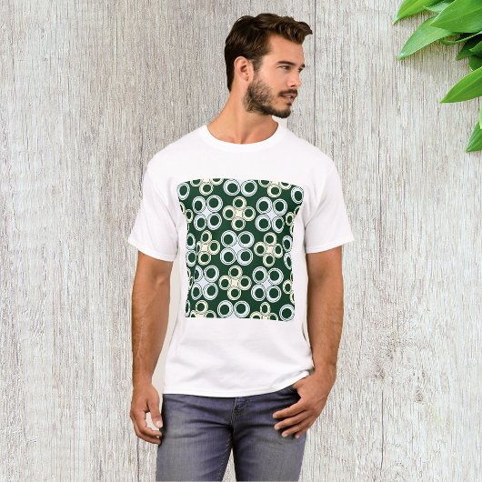 Naadloze cirkels Mannen T-shirt