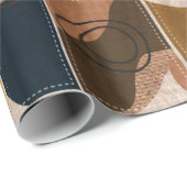 Naadloze collage van patchwork, mix het quilpatroo cadeaupapier (Rol Hoek)