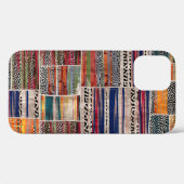 Naadloze collage van patchwork, mix het quilpatroo Case-Mate iPhone case (Achterkant (horizontaal))