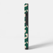 Naadloze Daisy Bloemen patroon Telefoonhoes iPhone Hoesje (Linkerkant)