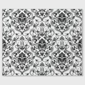 Naadloze Damask Cadeaupapier (Vlak)