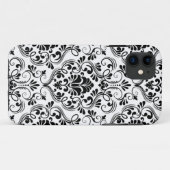 Naadloze Damask Case-Mate iPhone Case (Achterkant (horizontaal))