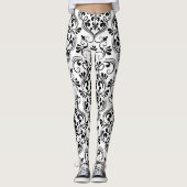 Naadloze Damask Leggings (Voorkant)