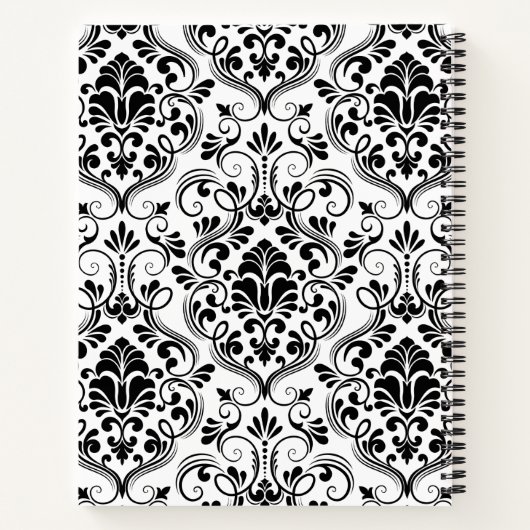 Naadloze Damask Notitieboek (Achterkant)