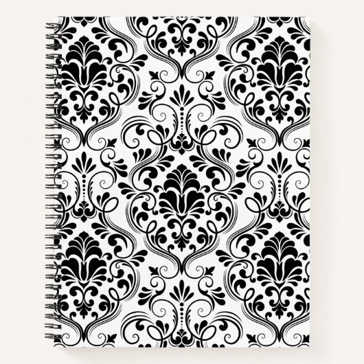 Naadloze Damask Notitieboek (Voorkant)