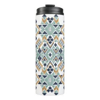  naadloze decoratieve etnische patronen. Americ Thermosbeker