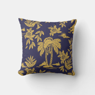 Naadloze design met Hawaii, trop Kussen