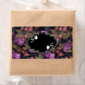 Naadloze donkere pellervruchten paarse bessen kerr etiket (Insitu)