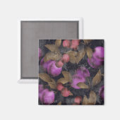 Naadloze donkere pellervruchten paarse bessen kerr magneet (Voorkant / Achterkant)