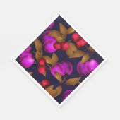 Naadloze donkere pellervruchten paarse bessen kerr servet (Hoek)