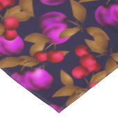 Naadloze donkere pellervruchten paarse bessen kerr tafelkleed (Gekanteld)