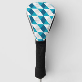 Naadloze Driehoek Eenvoudige Geometrische Vorm Golfheadcover
