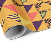 Naadloze driehoekspatroon abstracte achtergrond me cadeaupapier (Rol Hoek)