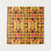 Naadloze driehoekspatroon abstracte achtergrond me wandkleed (Voorkant)