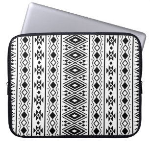 Naadloze Etnisch patroonvormig design, ideale keuz Laptop Sleeve