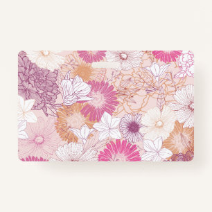 Naadloze Floral Badge