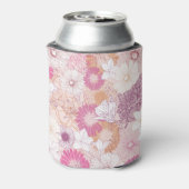 Naadloze Floral Blikjeskoeler (Blikje Achterkant)