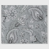 Naadloze Floral Paisley Papers-04 Cadeaupapier (Vlak)