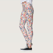 Naadloze Floral Pattern Beauty  Blossom Leggings (Links)