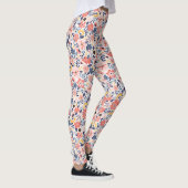 Naadloze Floral Pattern Beauty  Blossom Leggings (Rechts)