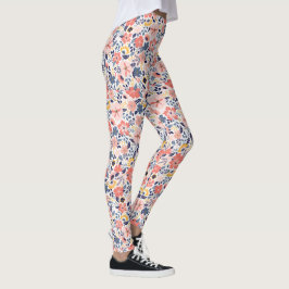 Naadloze Floral Pattern Beauty  Blossom Leggings