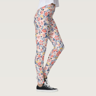 Naadloze Floral Pattern Beauty Blossom Leggings