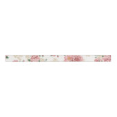 Naadloze Floral print Grosgrain Lint (Voorkant)