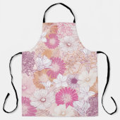 Naadloze Floral Schort (Voorkant)