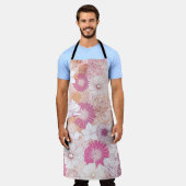 Naadloze Floral Schort (Gedragen)