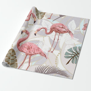 Naadloze  florale achtergrond met fl cadeaupapier