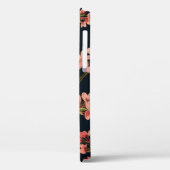 Naadloze florale achtergrond met handgetekende Case-Mate iPhone case (Achterkant / Links)