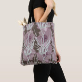 Naadloze florale achtergrond, naadloze patternart, tote bag (Dichtbij)
