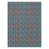 Naadloze florale papieren patroon Tablecloth Tafelkleed (Voorkant)