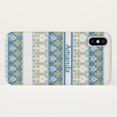 Naadloze folk voor sierdoeleinden Case-Mate iPhone case (Achterkant (horizontaal))