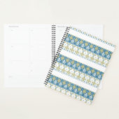 Naadloze folk voor sierdoeleinden planner (Display)
