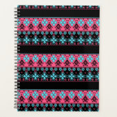 Naadloze  folk voor sierdoeleinden planner (Voorkant)