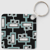 Naadloze Futuristische Sleutelhanger (Achterkant)