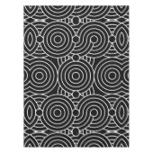Naadloze geometrische cirkels tafelkleed (Voorkant)