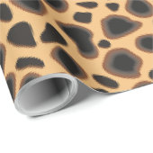 Naadloze Giraffe huidpatroon Cadeaupapier (Rol Hoek)